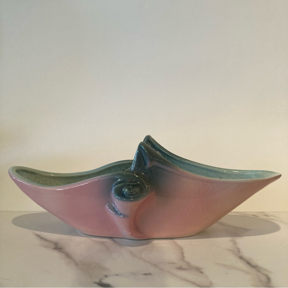 Hull pottery 71 console dish